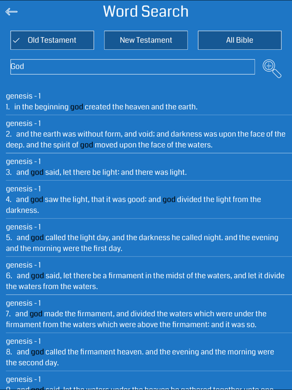 English Bible for iPad iPad screenshot 5 - Book app
