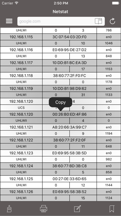 Screenshot #3 pour iNet - Ping, Port, Traceroute