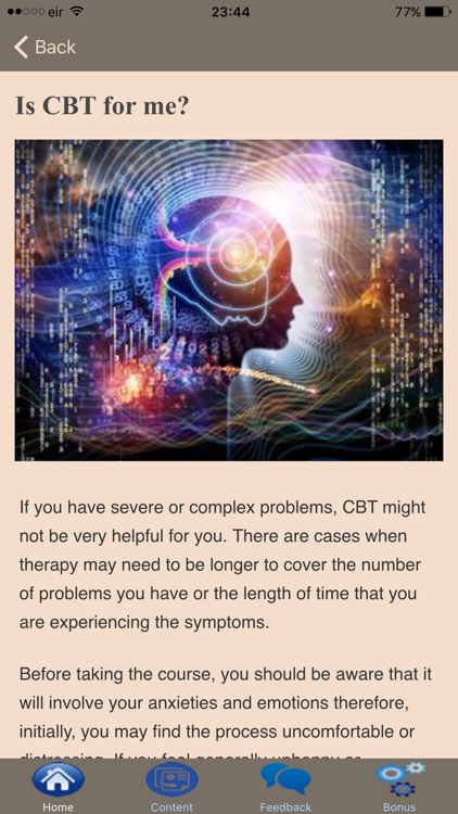 Cognitive Behavioral Therapy - Overcoming Stress