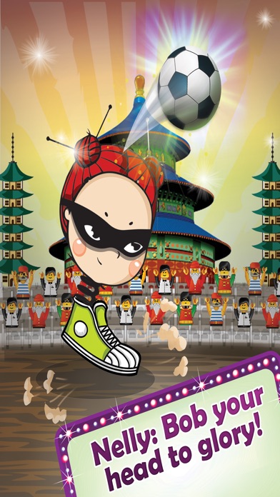 Bobbing Ninja Head Football screenshot 3