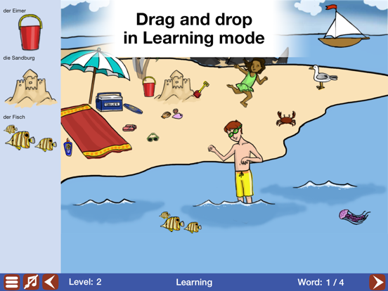 Screenshot #4 pour German for Kids: a Learning Story Adventure Full