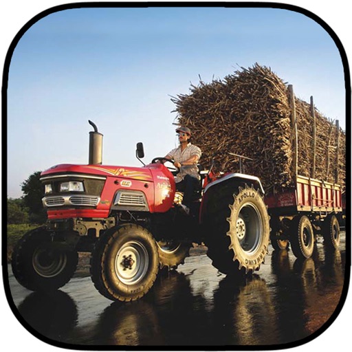 Log Transporter Crane Driver - Free 3d Realistic Crane and Tractor Simulator icon