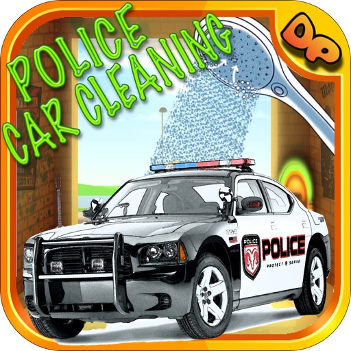 Police Car Wash Game icon