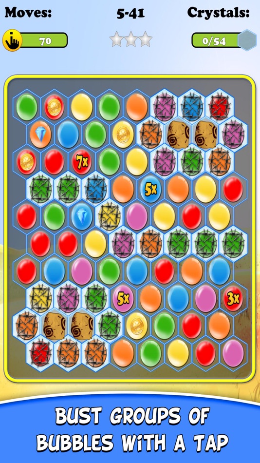 #1. Bubble Buster Quest (iOS) 由: G Soft Team