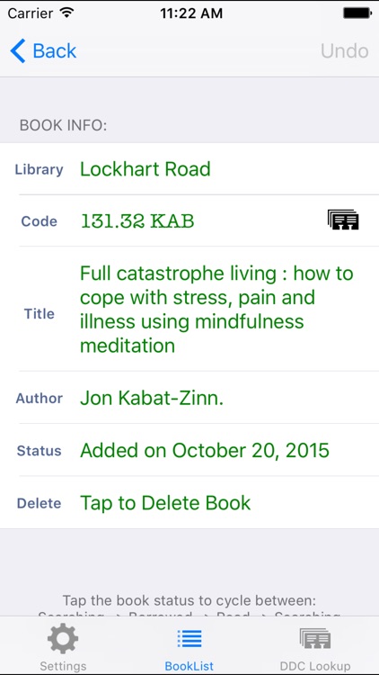 MyLibraryList