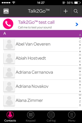 Talk2Go screenshot 2