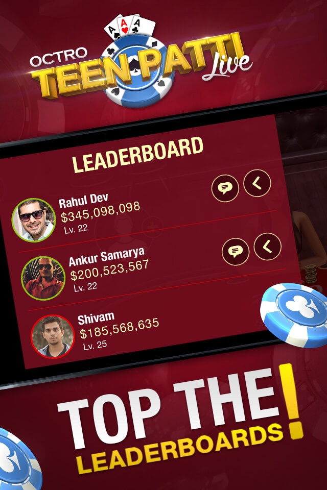 Teen Patti Live! screenshot 4