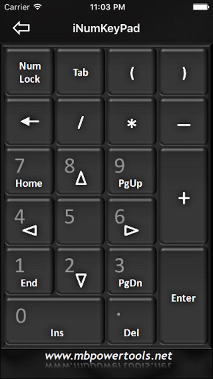 iNumKeyPadFree - WiFi numeric keypad