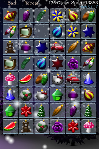 Christmas cards matching game screenshot 3