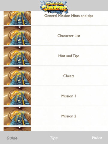 Screenshot #5 pour Cheats & Tips, Video & Guide for Subway Surfers Game.