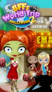 BFF World Trip Hollywood 2 - Movie Star Makeover screenshot #2 for iPhone