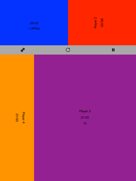 Screenshot #4 pour Four Player Chess Clock