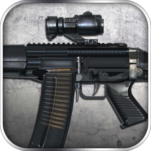 Assembly and Gunfire: Assault Rifle SIG-552 - Firearms Simulator with Mini Shooting Game for Free by ROFLPlay Icon