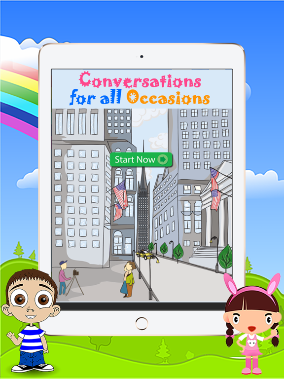 Good English Conversation Topics for Starters Vol2 iPad screenshot