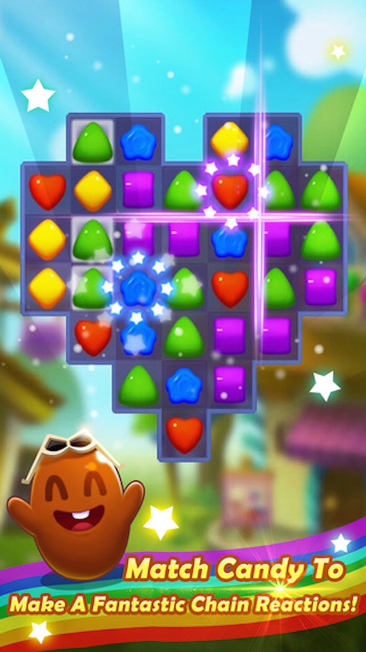 Sugar Sweet Crunch - Race and Match 3 Puzzle Blast game - 1.0 - (iOS)