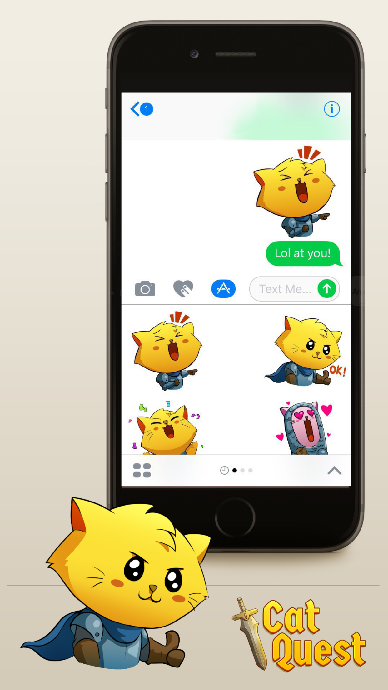 Cat Quest Stickers