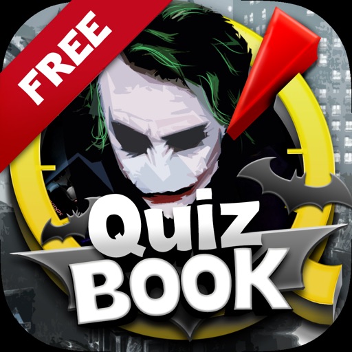 Quiz Book Trivia Puzzle Games "for Batman Movies" Icon