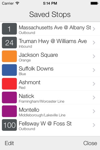 Transit Stop: Boston MBTA. screenshot 4