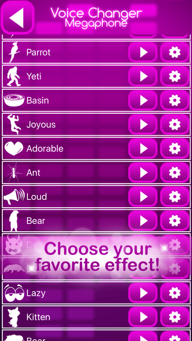 How to cancel & delete Voice Changer Megaphone: Record Talk & Add Effects from iphone & ipad 3