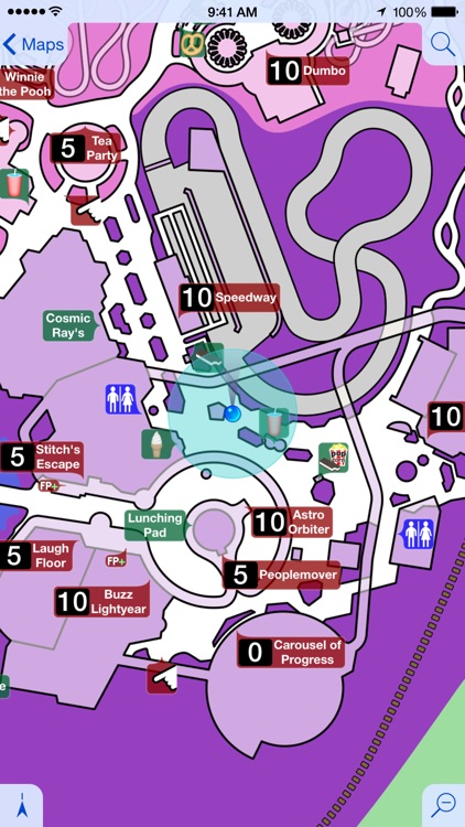 Magic Guide for Disney World: Wait Times & Dining