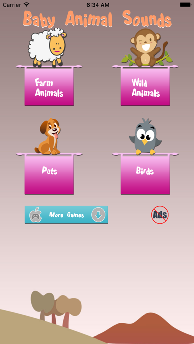 Screenshot #1 pour Baby Animal Sounds for Kids and Toddlers