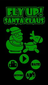 Fly Up ! Santa Claus - Hohoho ! It's Perfect Flap & Swing Time On Christmas Festivity Day screenshot #1 for iPhone