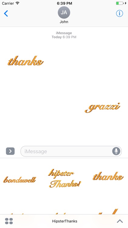 Hipster Thanks screenshot-3