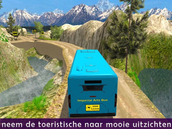Off-Road bus rijden Simulator iPad app afbeelding 1