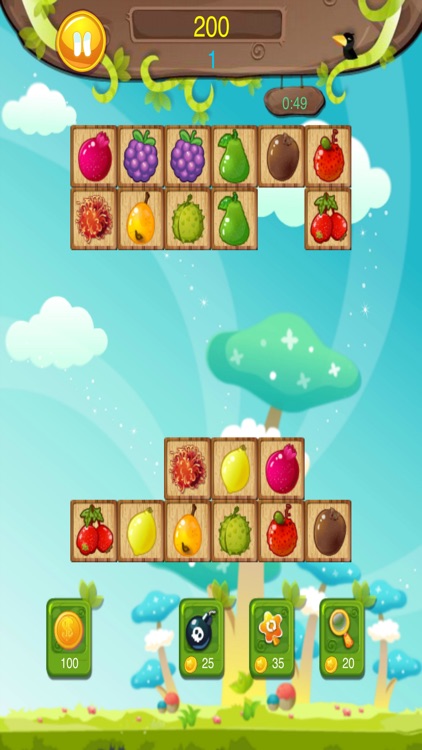 果蔬连连看-休闲益智单机小游戏