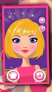 star hair and salon makeup fashion games free iphone screenshot 2