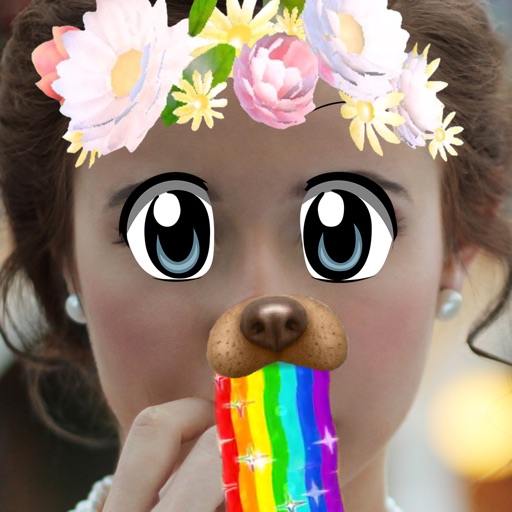 Flower Filters Doggy Face for Snapchat icon