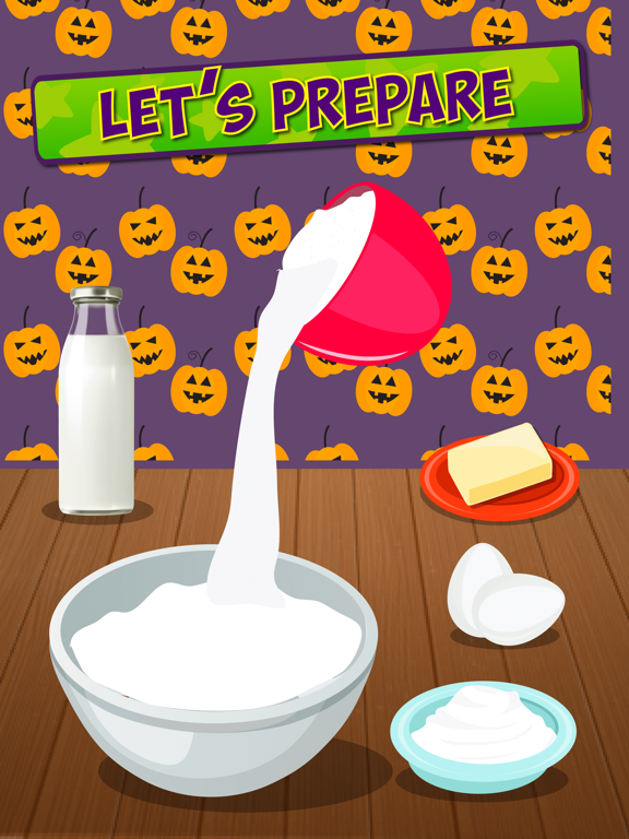Screenshot #5 pour Cupcake Maker Halloween TOP Cooking game for kids