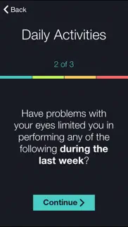 dry eye osdi questionnaire iphone screenshot 2