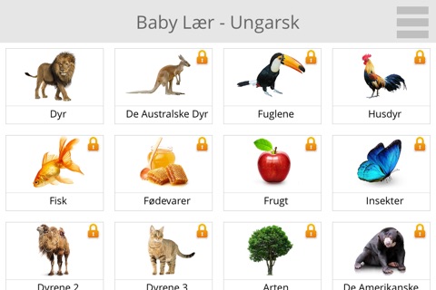 Baby Learn - HUNGARIAN screenshot 2