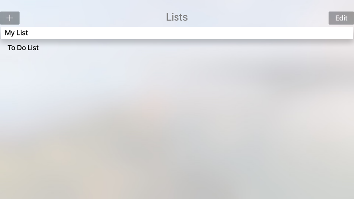 Screenshot #1 pour sLists Simple Lists