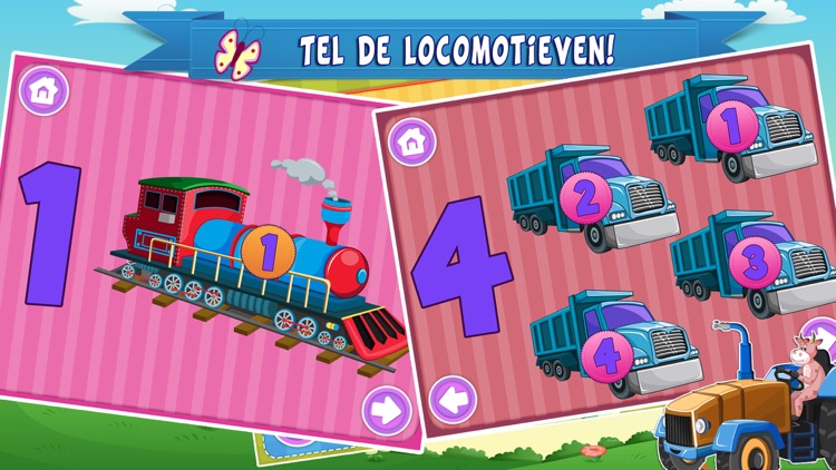 Dutch Trucks World Learn to Count in Dutch Language for Kids