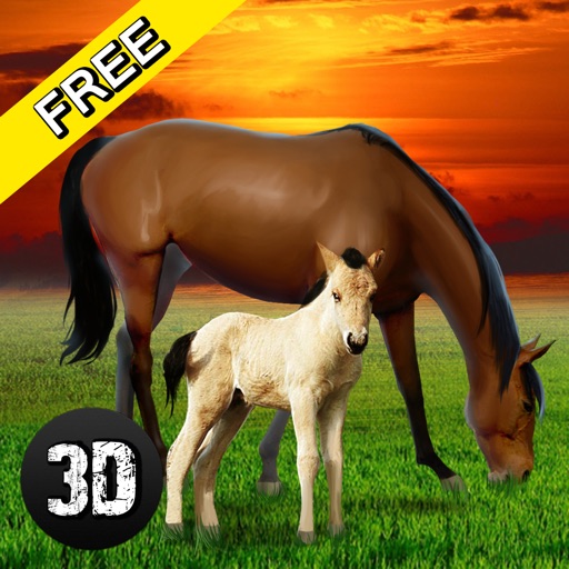 Wildlife: Horse Survival Simulator 3D icon