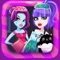 Monster Girls Pajama Sleepover Dress Up : PJ Party Games for Kids Free
