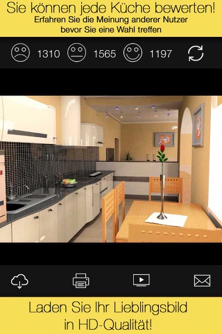 Kitchens. Interiors design screenshot 2