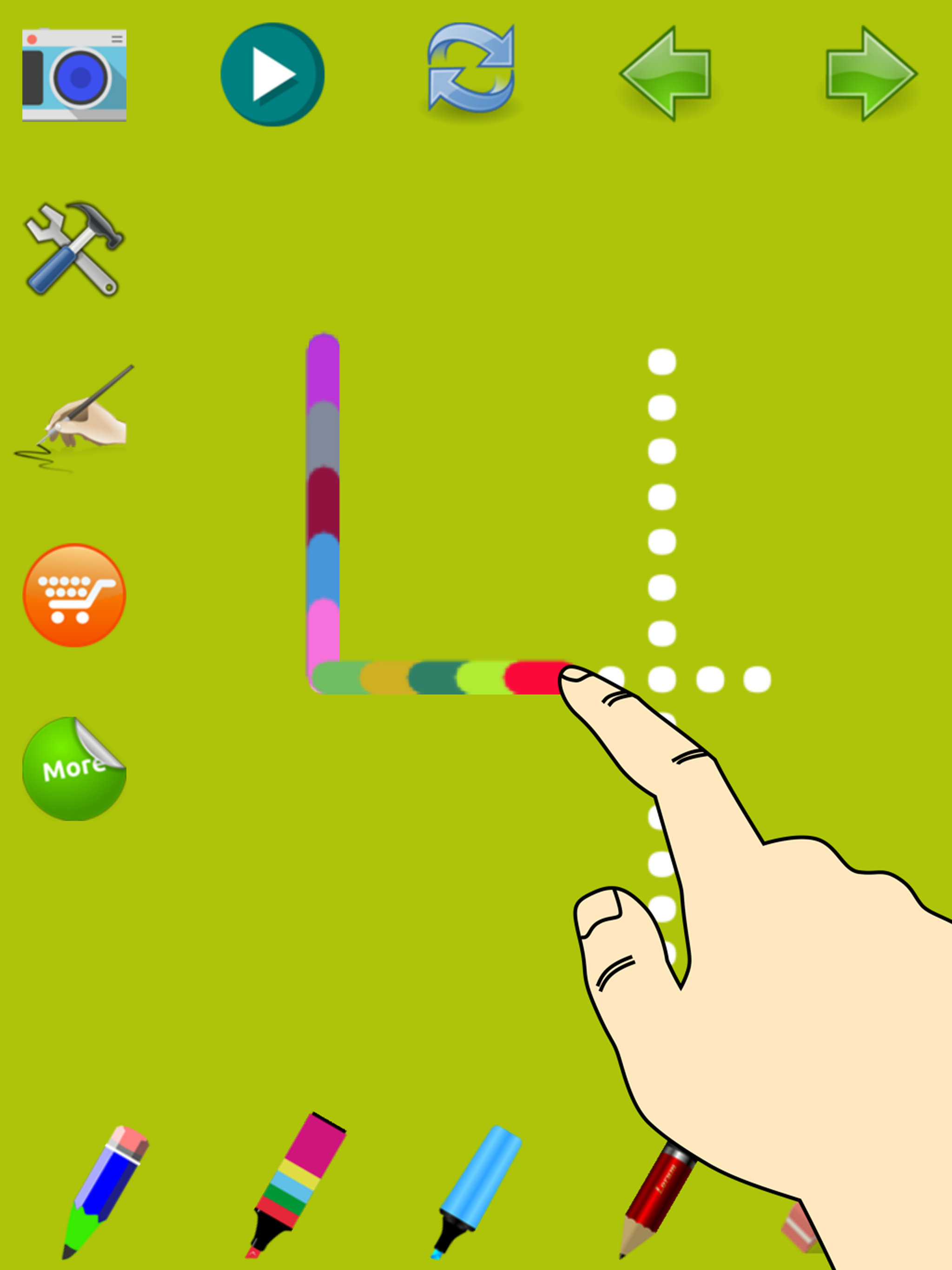 Trace Letters Level 4 Number