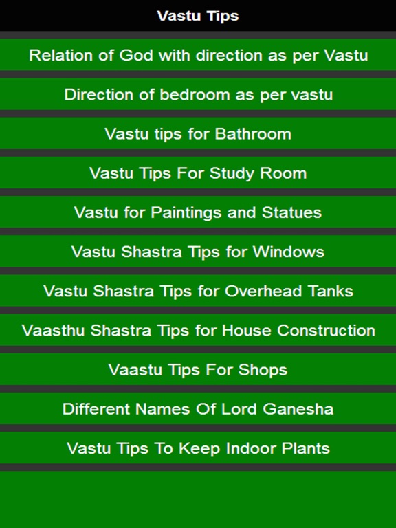 vastu tips