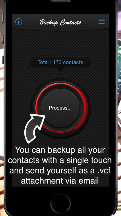 Backup Contacts ( save , export and restore ) screenshot-3