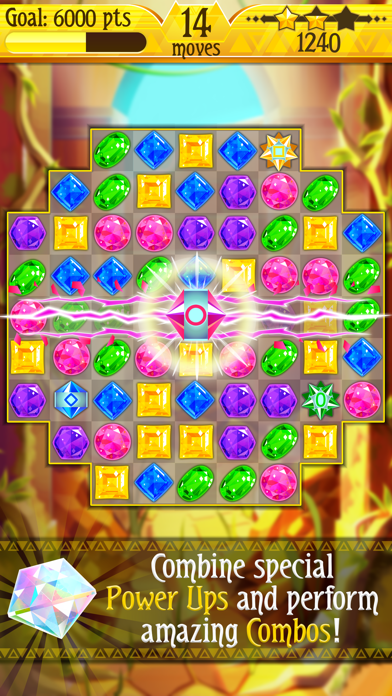 How to cancel & delete Jewel Hunt - Diamond Matching & Gem Hunting Game from iphone & ipad 2