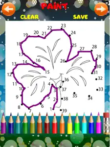 Dot to Dot drawing color book screenshot #4 for iPad