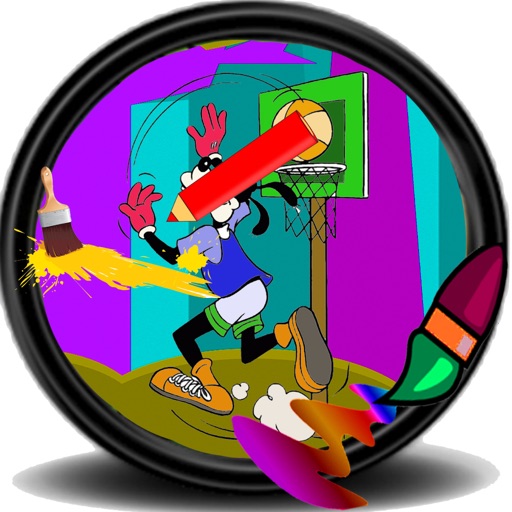 Colorings For Kids Game Goofy Version Icon