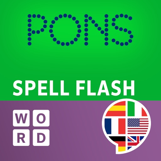 PONS SpellFlash – the language game for English, Spanish, French, Italian and German