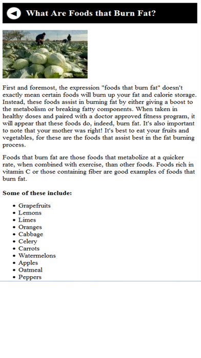 How to cancel & delete Food That Burn Fat from iphone & ipad 4