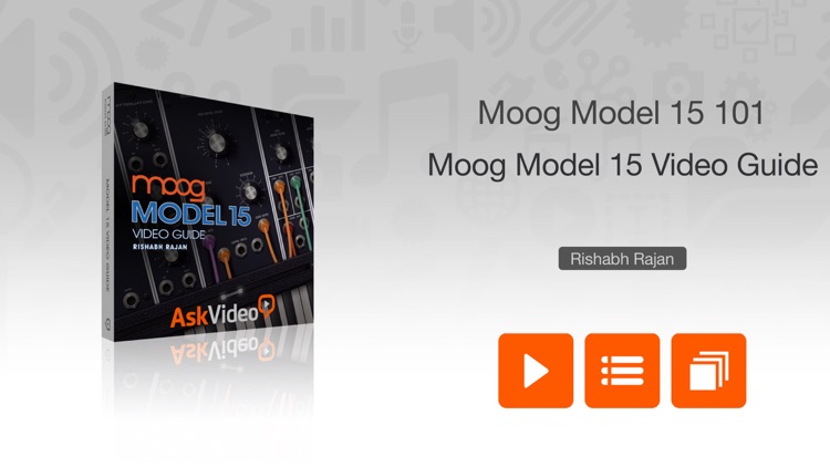 Video Guide For Moog Model 15