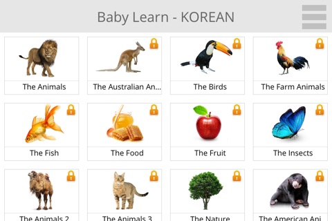 Baby Learn - KOREAN screenshot 2