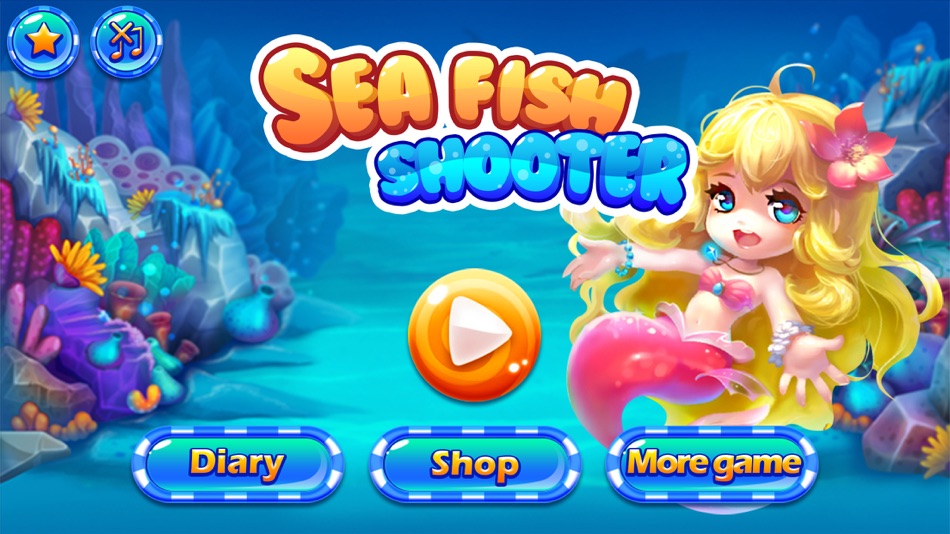 #4. Sea Fish Shooter 2016 - FREE (iOS) Por: Tuan Nguyen